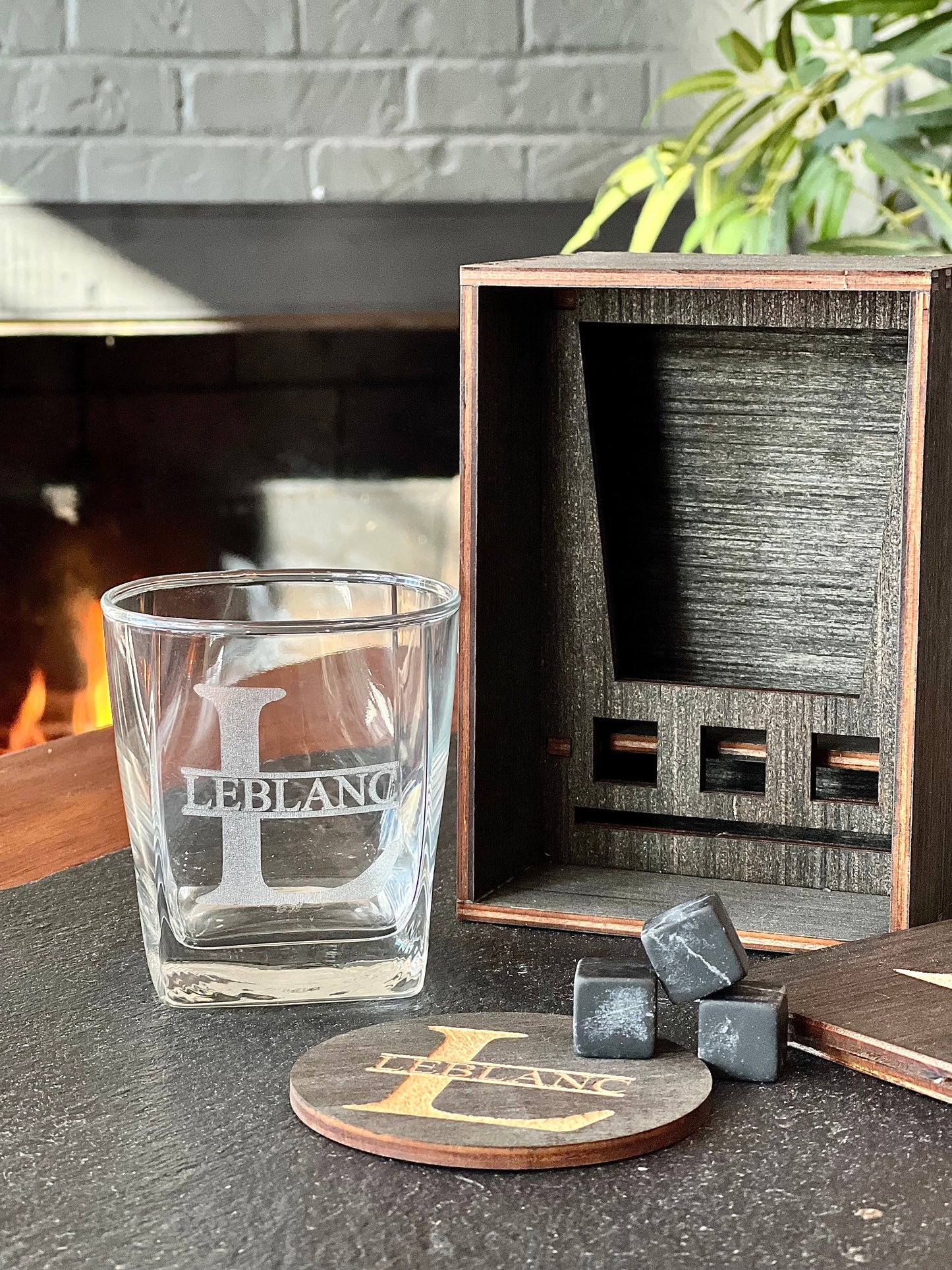 Custom Whiskey Glasses, Whiskey Set with Box, Groomsmen Gifts, Whiskey Stones, Christmas Gift, Groomsman Gift, Bourbon Glasses, Fathers Day