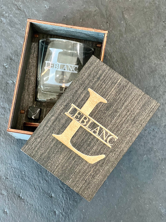 Custom Whiskey Glasses, Whiskey Set with Box, Groomsmen Gifts, Whiskey Stones, Christmas Gift, Groomsman Gift, Bourbon Glasses, Fathers Day