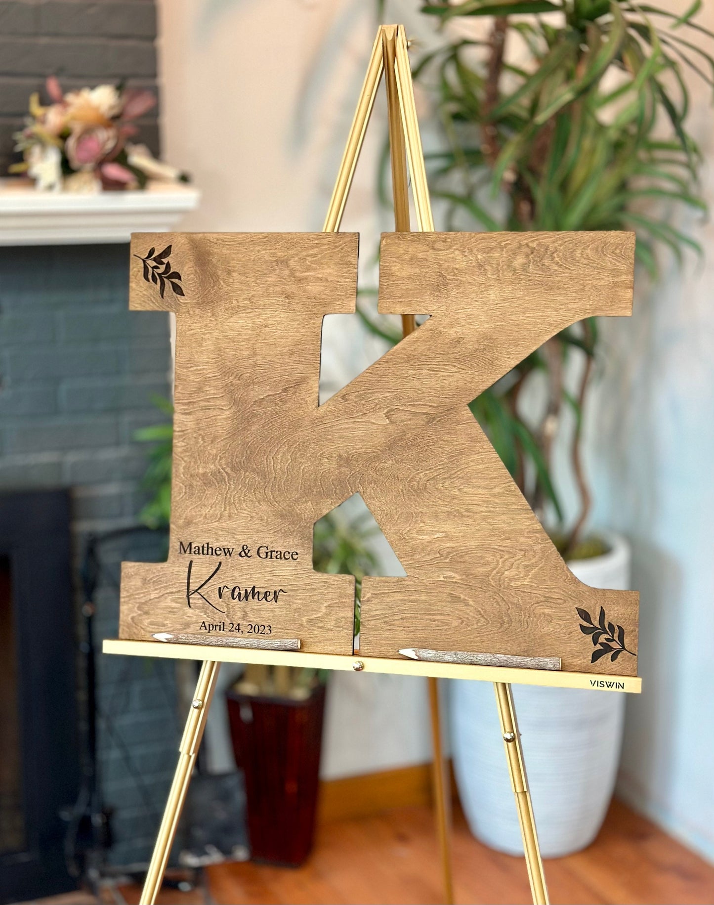 Natural Color Wedding Letter Guest Book Alternative, Letter Guest Book, Alternative Wedding Guest Book, Initial Guest Book, Top, Marvinell,